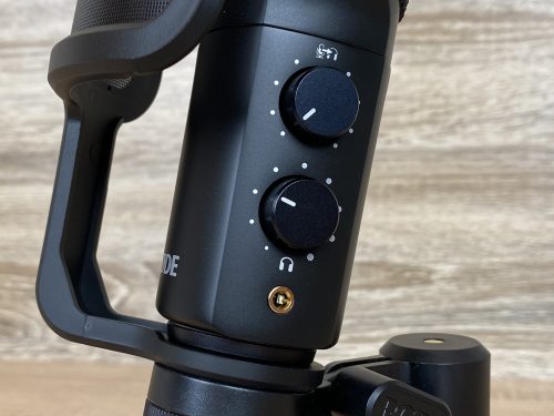 RØDE NT-USB+ Mikrofon Detail Regler