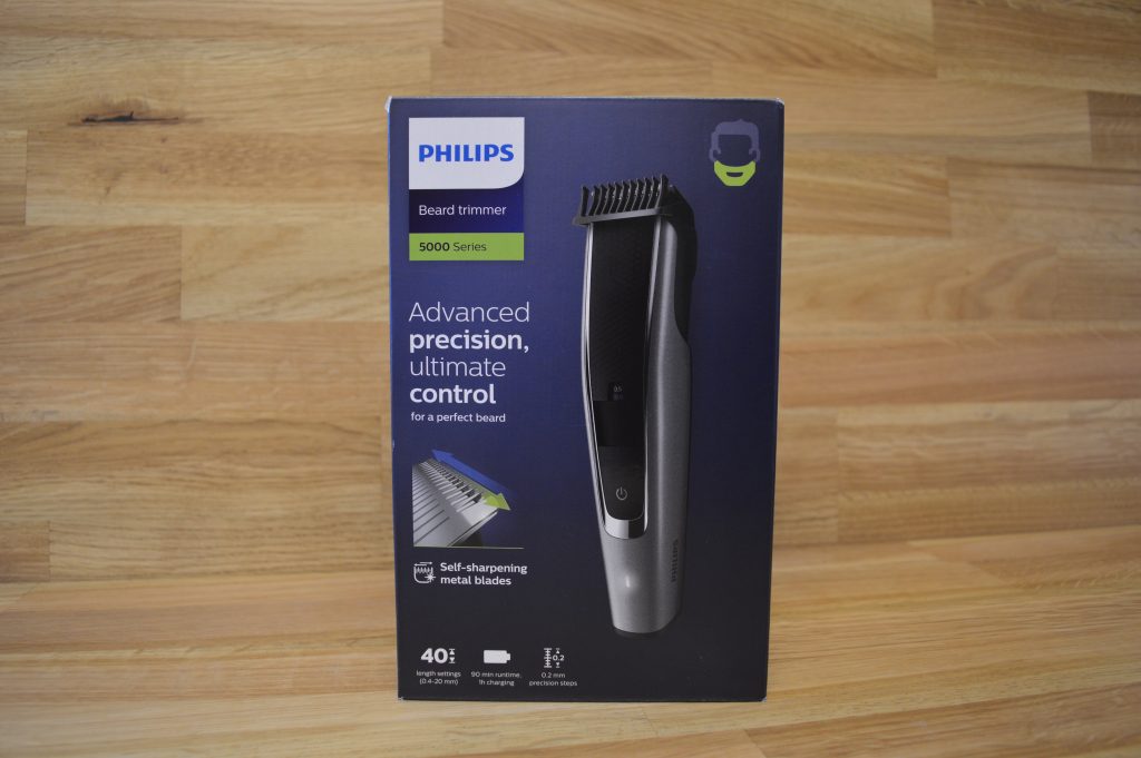 Philips BT5502-15 Bartschneider Verpackung Frontansicht