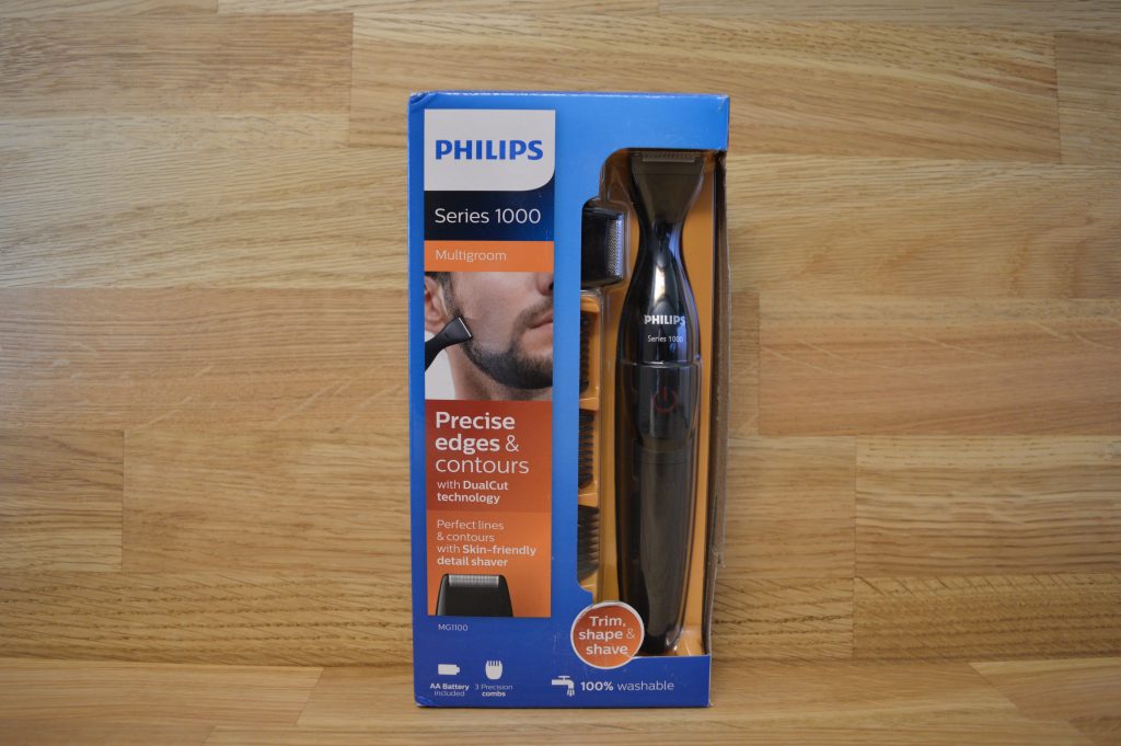 Philips MG1100-16 Multigroom Bartschneider Verpackung Frontansicht