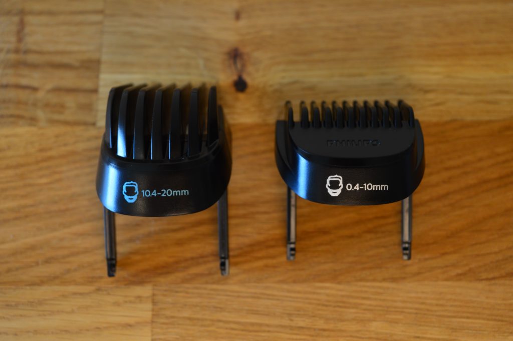 Philips BT5502-15 Bartschneider zwei Kammaufsätze Lieferumfang