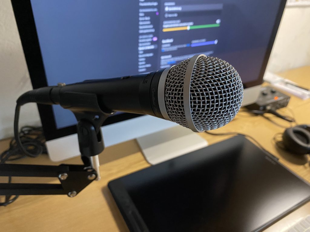 Shure PGA48 Mikrofon im Einsatz 2