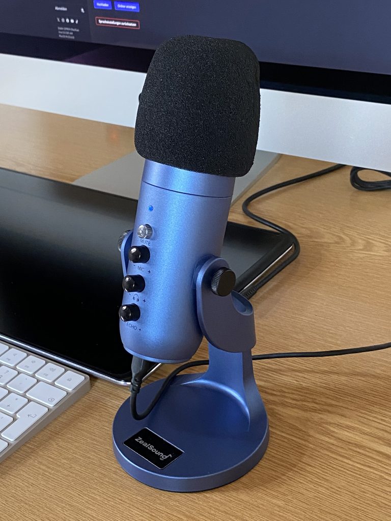 ZealSound K66 Mikrofon mit Windschutz