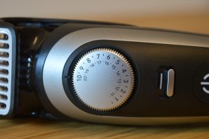 Braun BT9420 Bartschneider Einstellrädchen Detailansicht