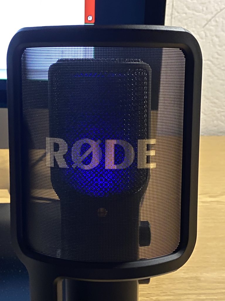 RØDE NT-USB+ Mikrofon Frontansicht Detail