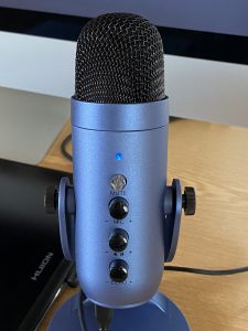ZealSound K66 Mikrofon Detail LED-Anzeige
