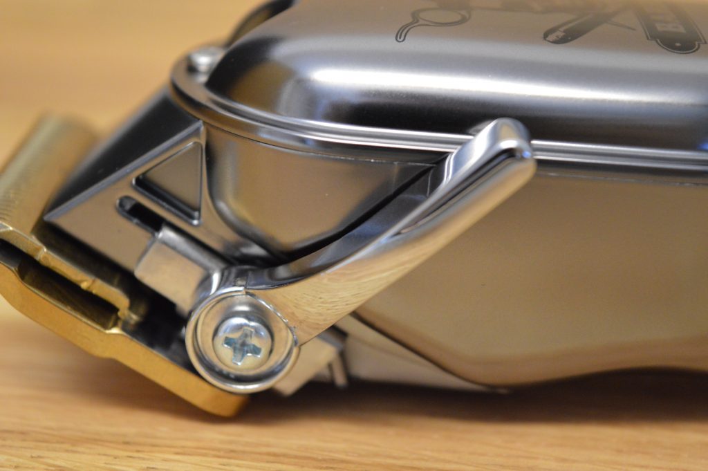 Hatteker RFC-696 Bartschneider Hebel oben Detailansicht