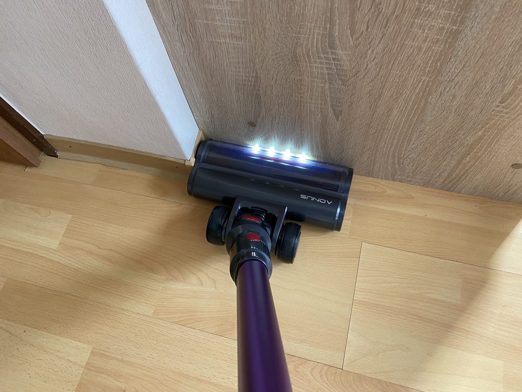Aonus A9 Max Akku-Staubsauger Saugen Ecke