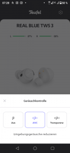 Teufel Real Blue TWS 3 Screenshot