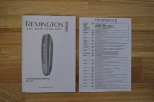 Remington MB4700 Bartschneider Bedienungsanleitung