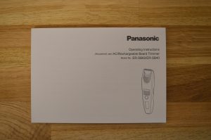 Panasonic ER-SB40 Bartschneider Bedienungsanleitung