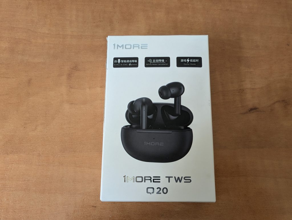 1MORE Q20 In-Ear-Kopfhörer Verpackung