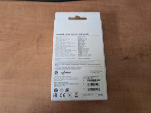 1MORE Q20 In-Ear-Kopfhörer Verpackung Rückseite