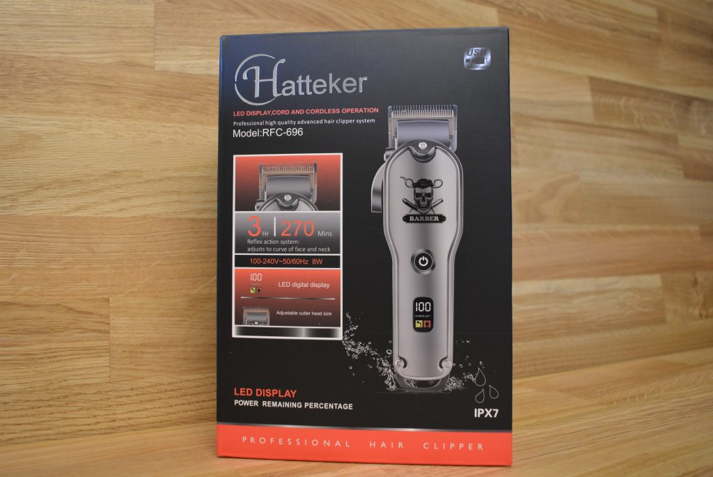 Hatteker RFC-696 Bartschneider Verpackung Rückansicht