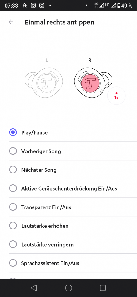 Teufel Real Blue TWS 3 Screenshot