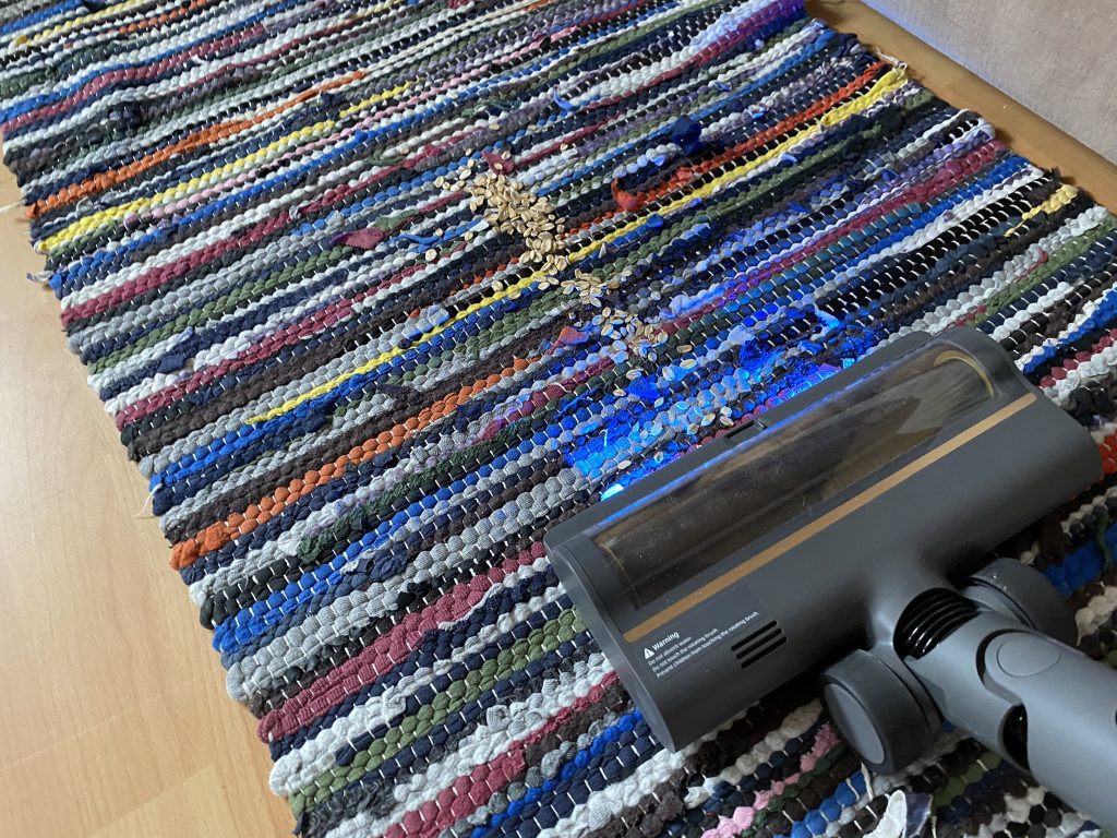 Dreame R20 Akku-Staubsauger Saugen Teppich