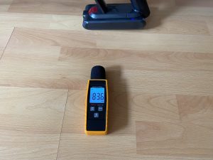 Aonus A9 Max Akku-Staubsauger Lautstärke