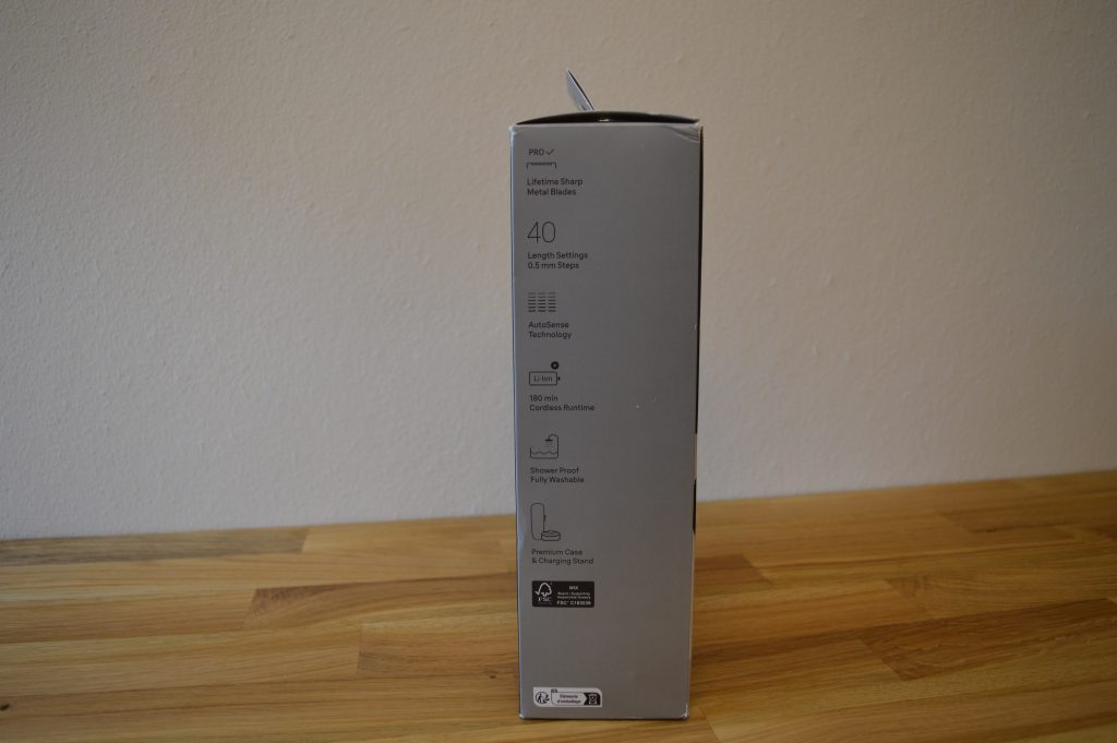 Braun BT9420 Bartschneider Verpackung Seitlich