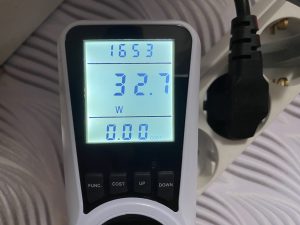 Dreame R20 Akku-Staubsauger Leistungsaufnahme beim Laden