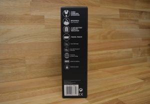 Panasonic ER-SB40 Bartschneider Verpackung Seitenansicht Rechts