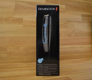 Remington MB4700 Bartschneider Verpackung Seitenansicht Links