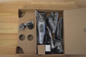 Braun BT7240 Bartschneider Verpackung geöffnet