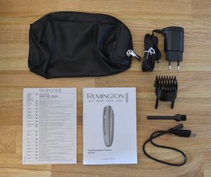 Remington MB4700 Bartschneider Verpackung Lieferumfang Zubehör
