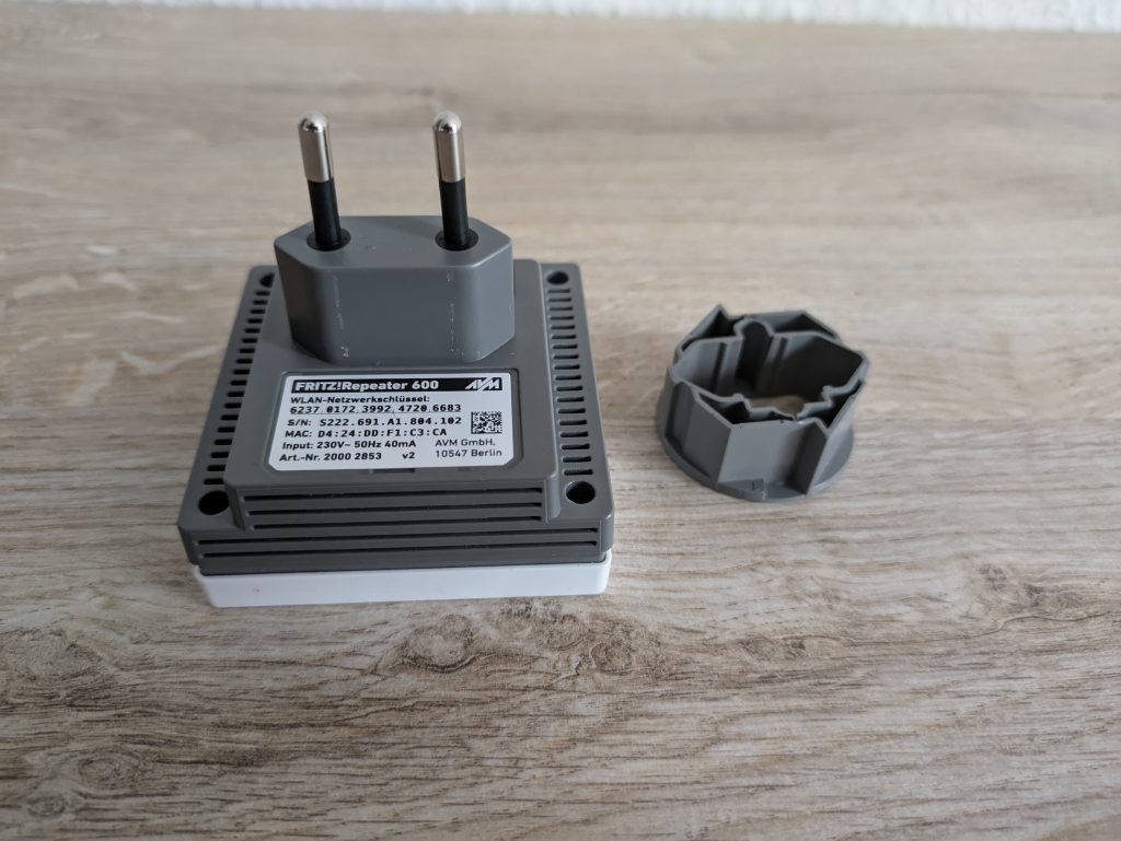 AVM FRITZ! 600 WLAN-Repeater ohne Adapter
