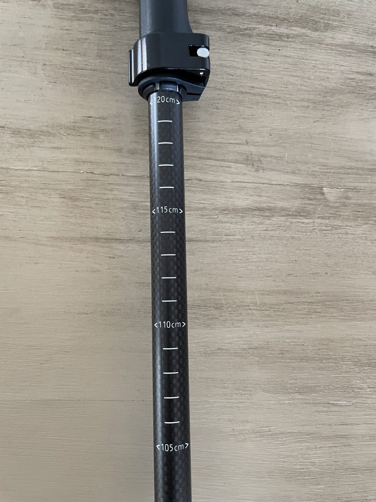 Alpin Loacker FI-653U-K4I0 Wanderstöcke Zentimeterskala