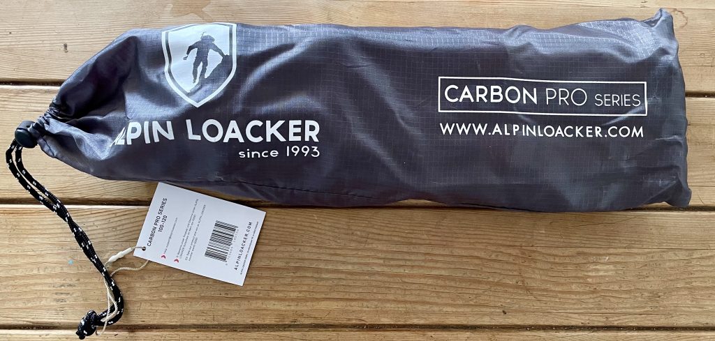 Alpin Loacker FI-653U-K4I0 Wanderstöcke im Transportbeutel