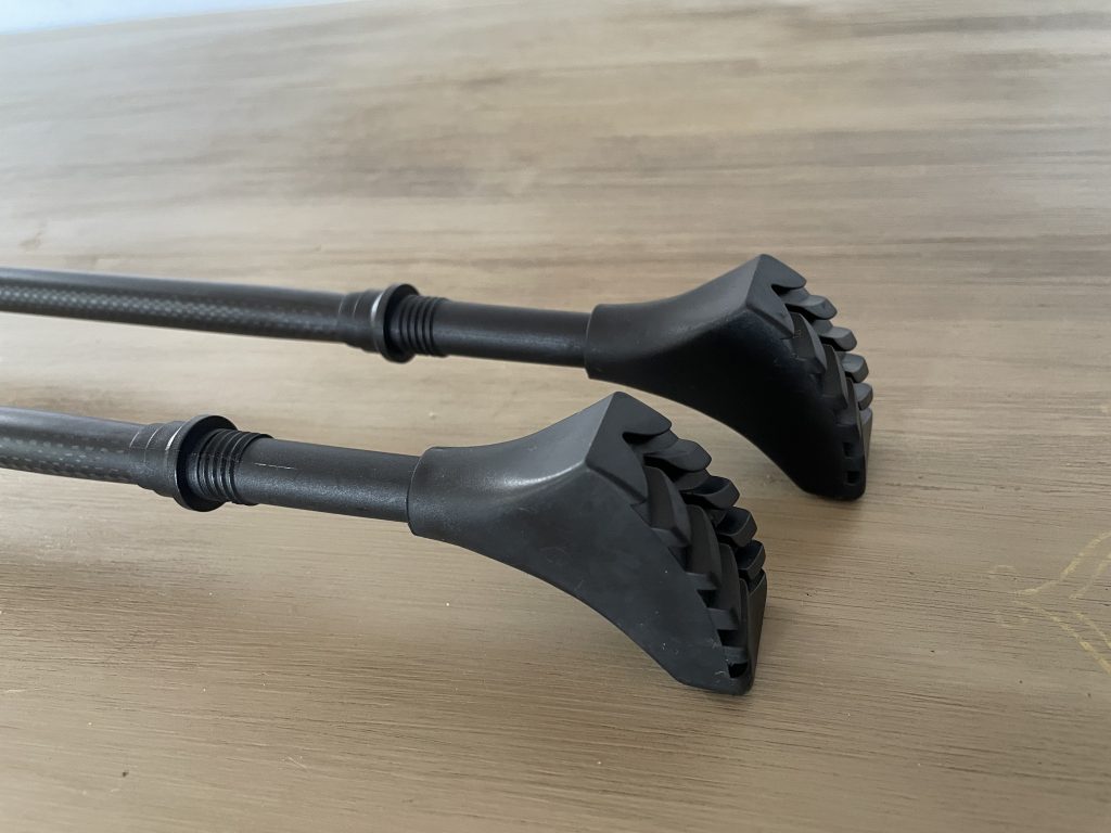 Alpin Loacker FI-653U-K4I0 Wanderstöcke mit Asphalt-Pads