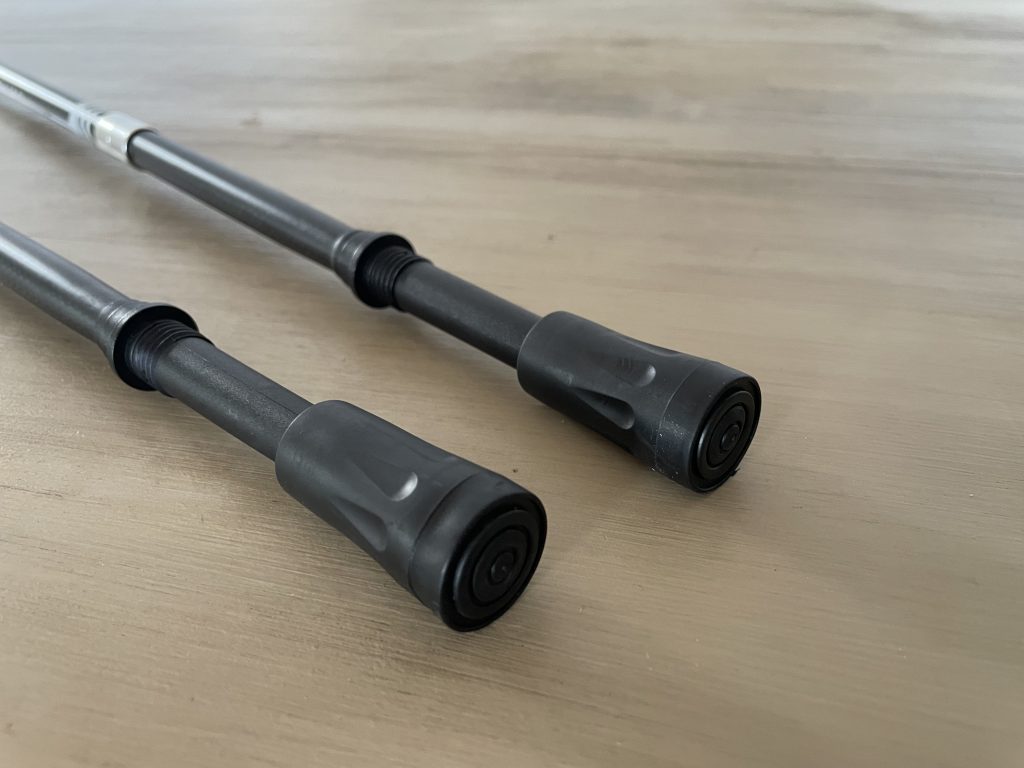 Alpin Loacker FI-653U-K4I0 Wanderstöcke mit Schutzkappen