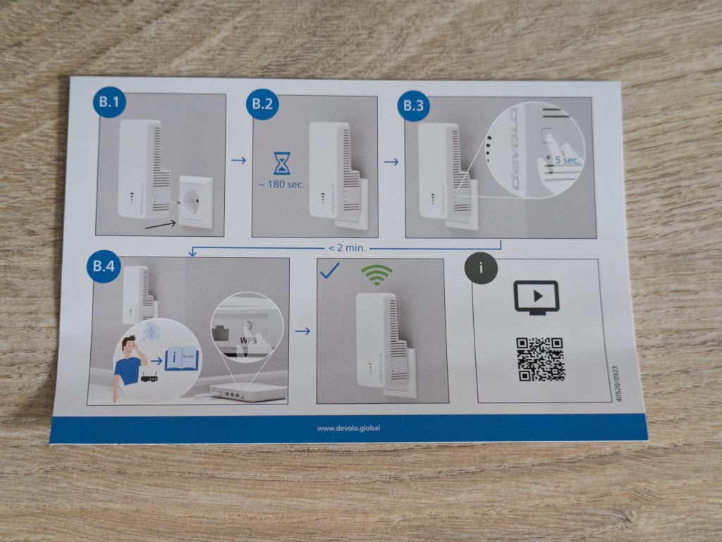 Anleitung des Devolo WiFi 6 3000 WLAN-Repeaters (2)