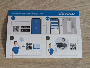 Anleitung des Devolo WiFi 6 3000 WLAN-Repeaters