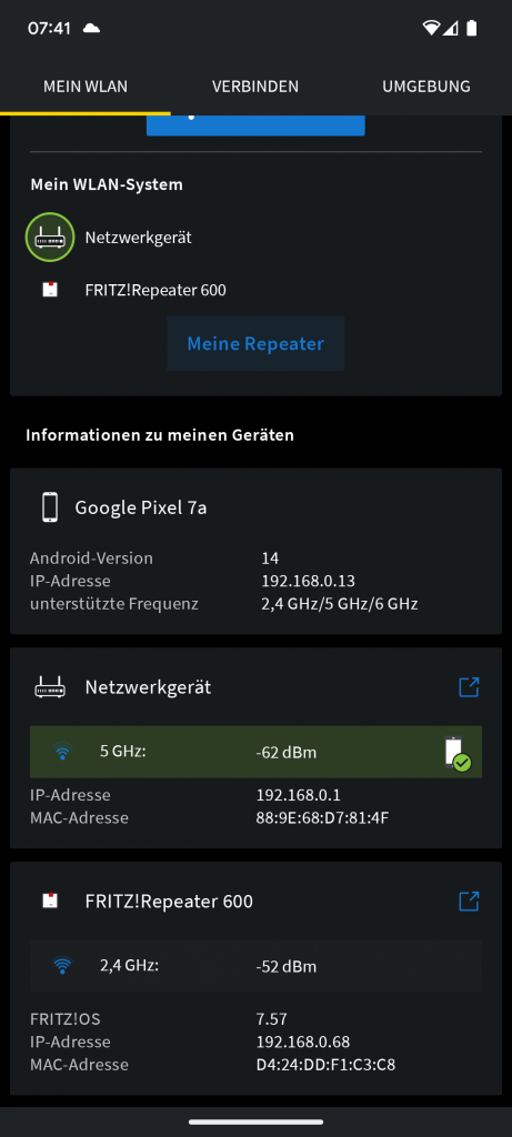 App des AVM FRITZ! 600 WLAN-Repeaters (7)