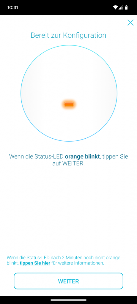App des D-Link DAP-X1860 WLAN-Repeaters (9)