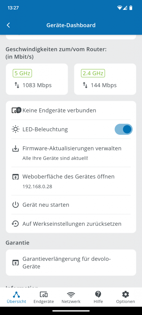 App des Devolo WiFi 6 3000 WLAN-Repeaters (11)