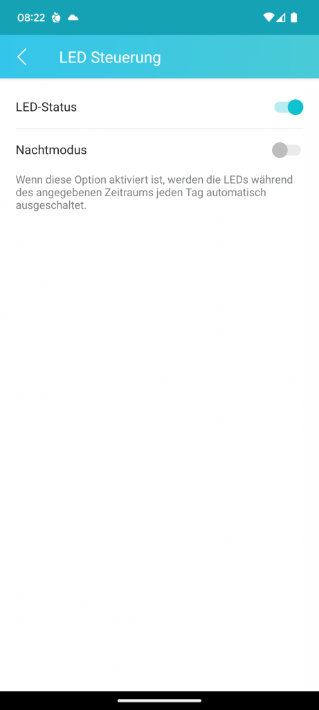 App des TP Link RE230 WLAN-Repeaters (5)