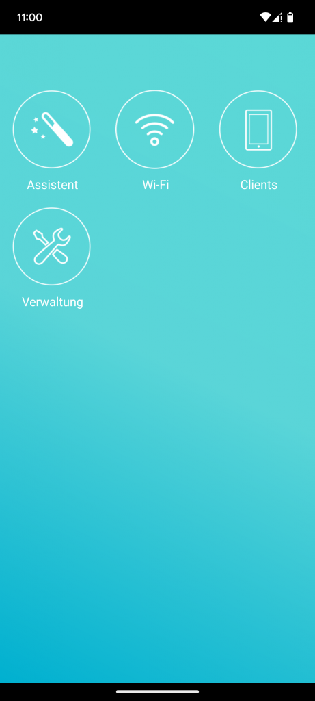 App des TP Link RE655 WLAN-Repeaters