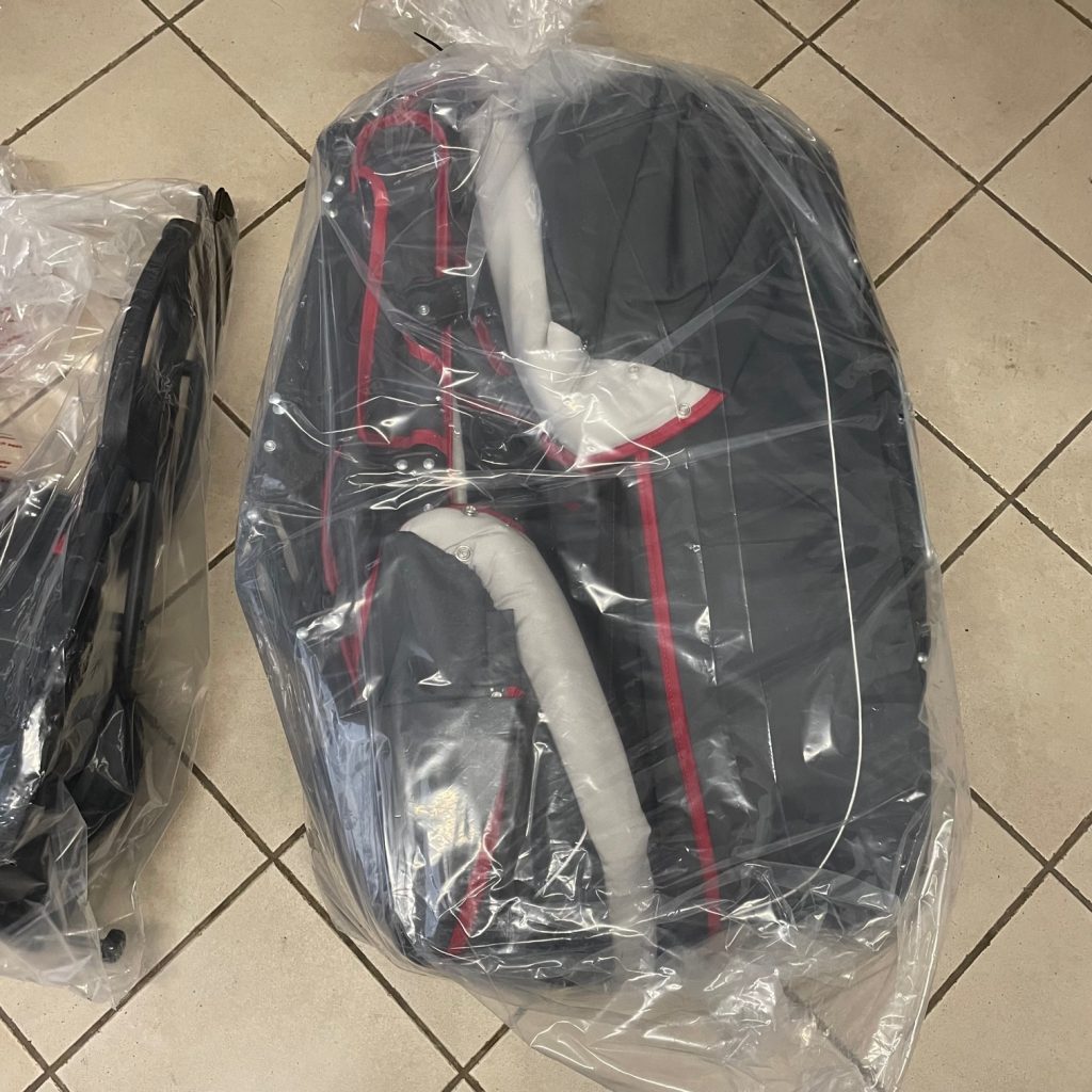 Bergsteiger Kinderwagen Babywagen Capri 3in1 Aufsätze