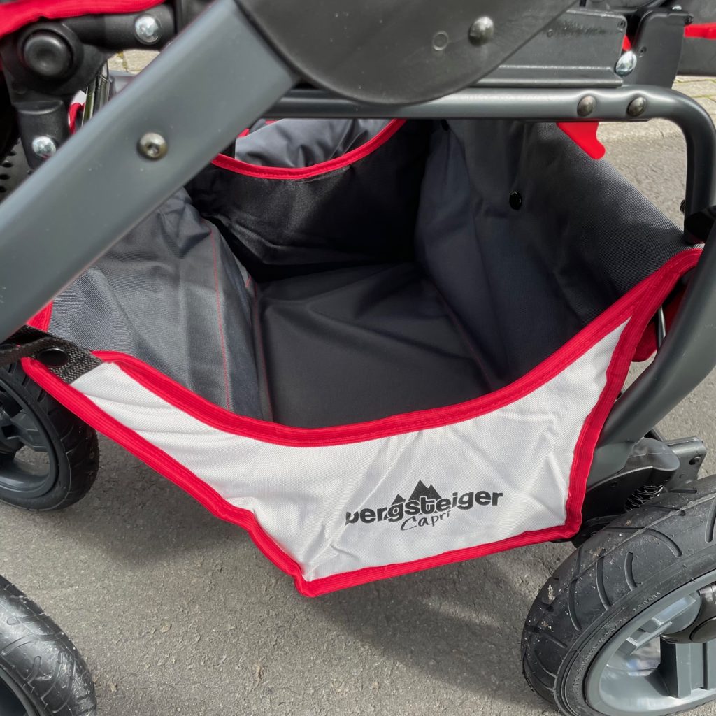 Bergsteiger Kinderwagen Babywagen Capri 3in1 Einkaufskorb