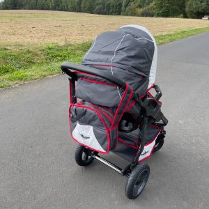 Bergsteiger Kinderwagen Babywagen Capri 3in1 von hinten