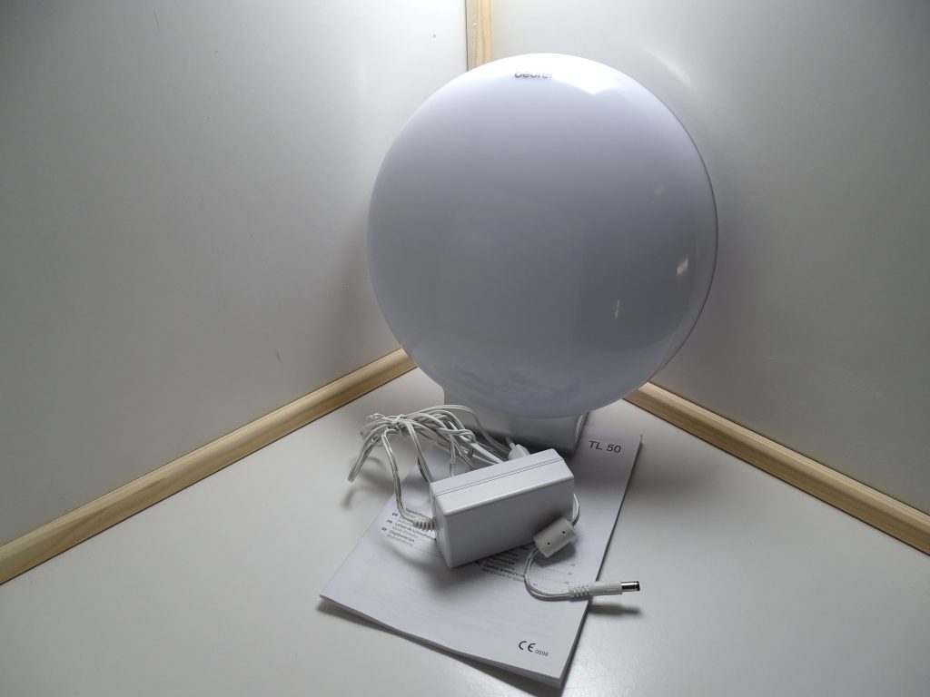 Beurer TL 50 Tageslichtlampe Lieferumfang