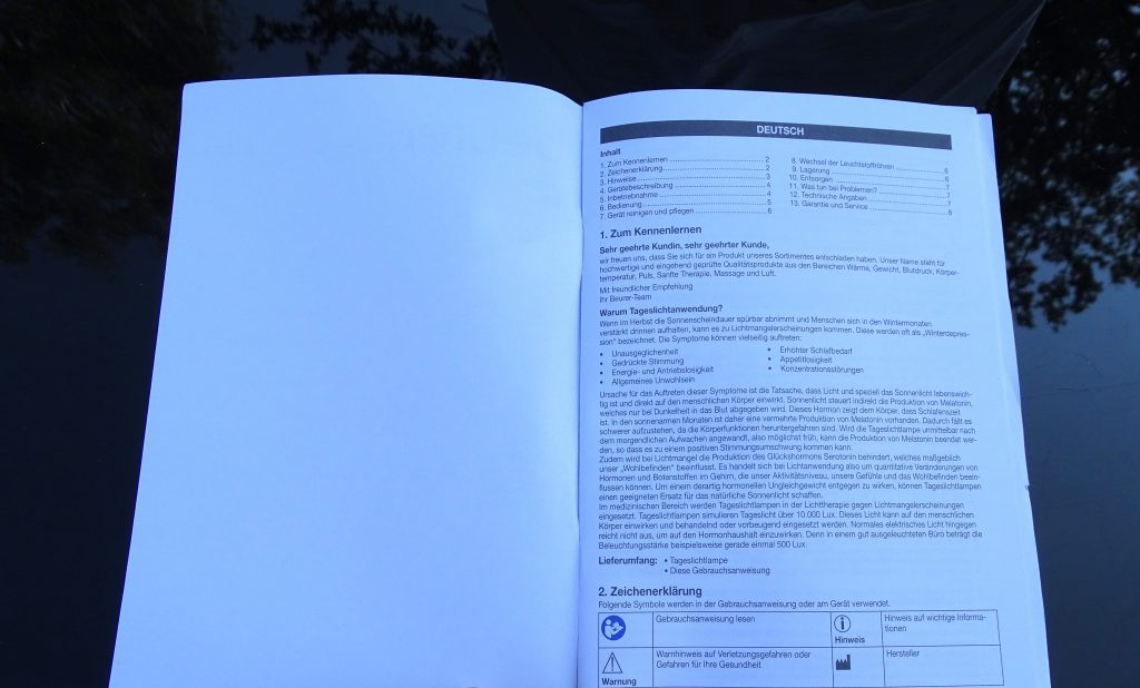Beurer TL 90 Bedienungsanleitung