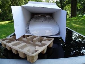 Beurer TL 90 Verpackung geöffnet