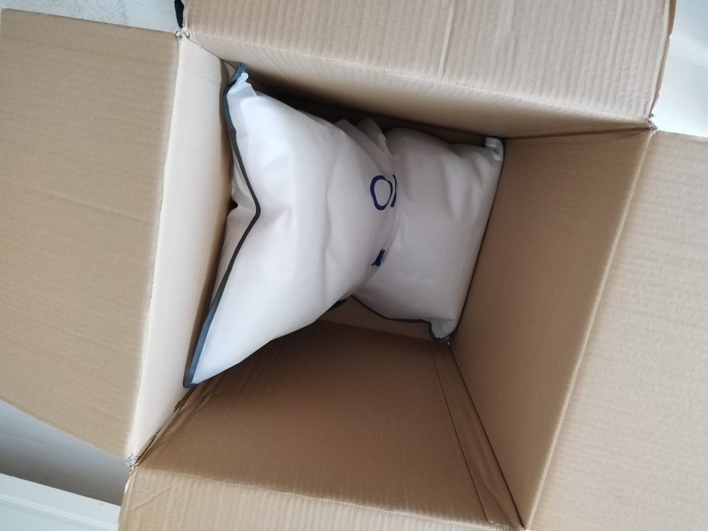 Bruno Bärenweich Kopfkissen Verpackung von oben