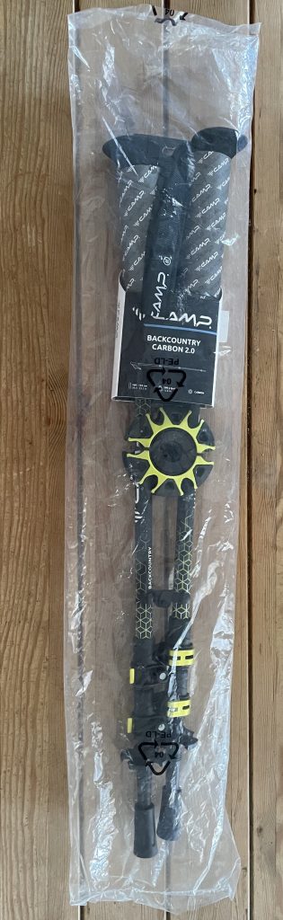 CAMP Backcountry Carbon 2.0 Wanderstöcke bei der Anlieferung