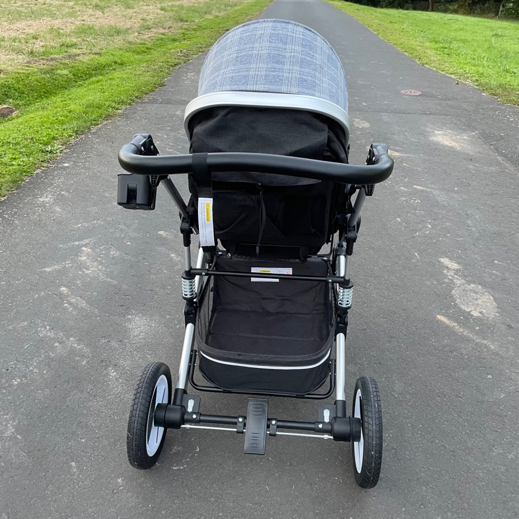 Daliya Bambino Kombikinderwagen Blick von hinten
