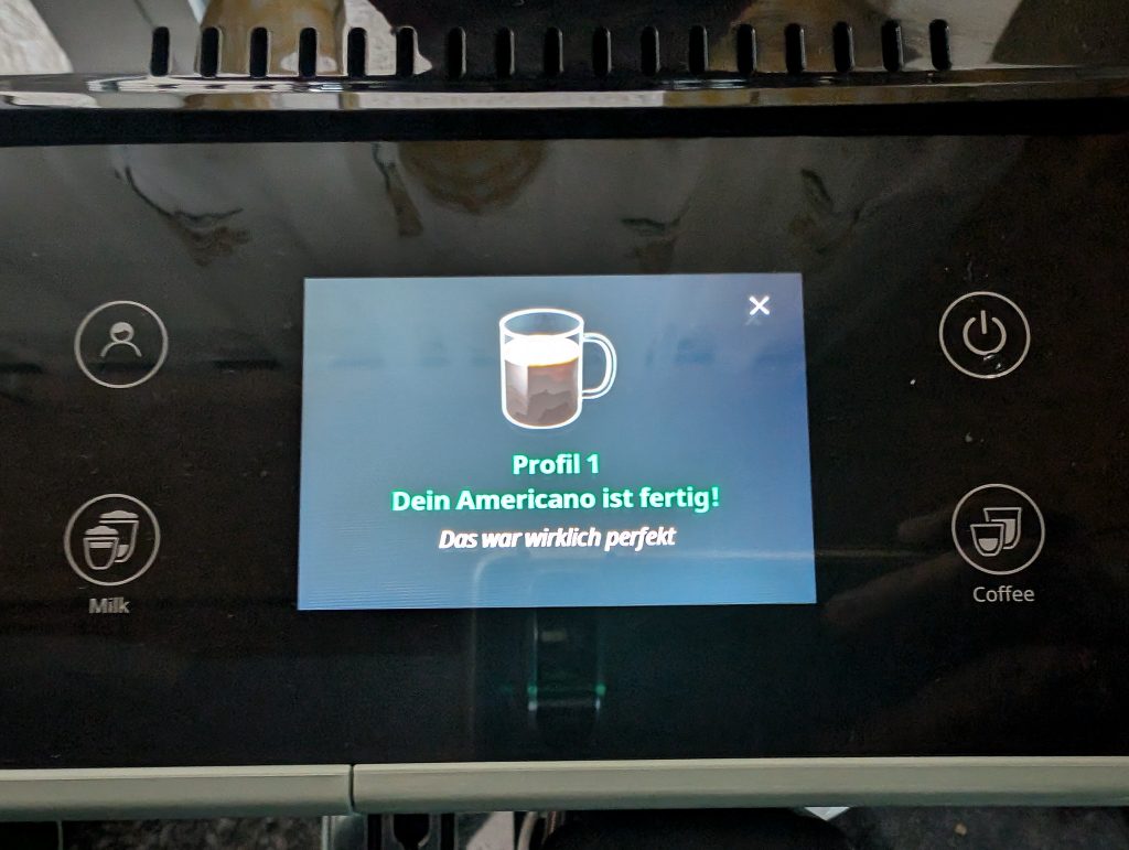 DeLonghi Rivelia EXAM441.55.GR Kaffeevollautomat Farbdisplay