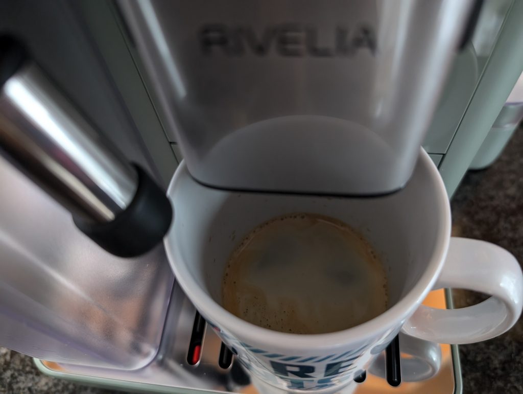 DeLonghi Rivelia EXAM441.55.GR Kaffeevollautomat Kaffeezubereitung