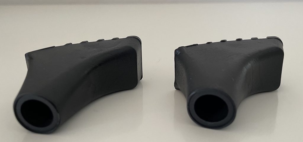 Glymnis TP-7501 Wanderstöcke Asphalts-Pads von oben